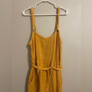 Yellow Jen’s Pirate Booty jumpsuit